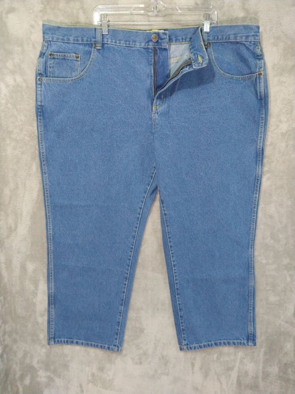 RedHead Jeans Mens 48x30 Blue Denim Relaxed Fit Medium Wash High Rise